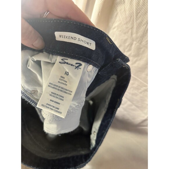 Womens Seven Weekend Denim Shorts, Size 10 - Picture 5 of 5